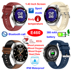 Orologio intelligente Bluetooth con chiamata SOS ECG impermeabile IP68 E460