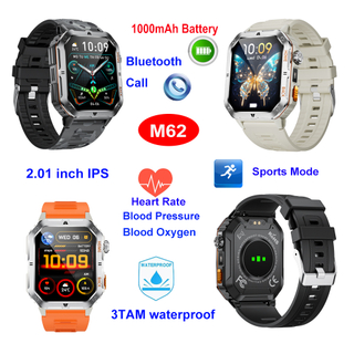 2026 Reloj elegante de Bluetooth del nuevo dise&ntilde;o para la supervisi&oacute;n de la salud M62