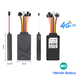 Ubicaci&oacute;n en tiempo real del veh&iacute;culo 4G GPS con detecci&oacute;n ACC T402